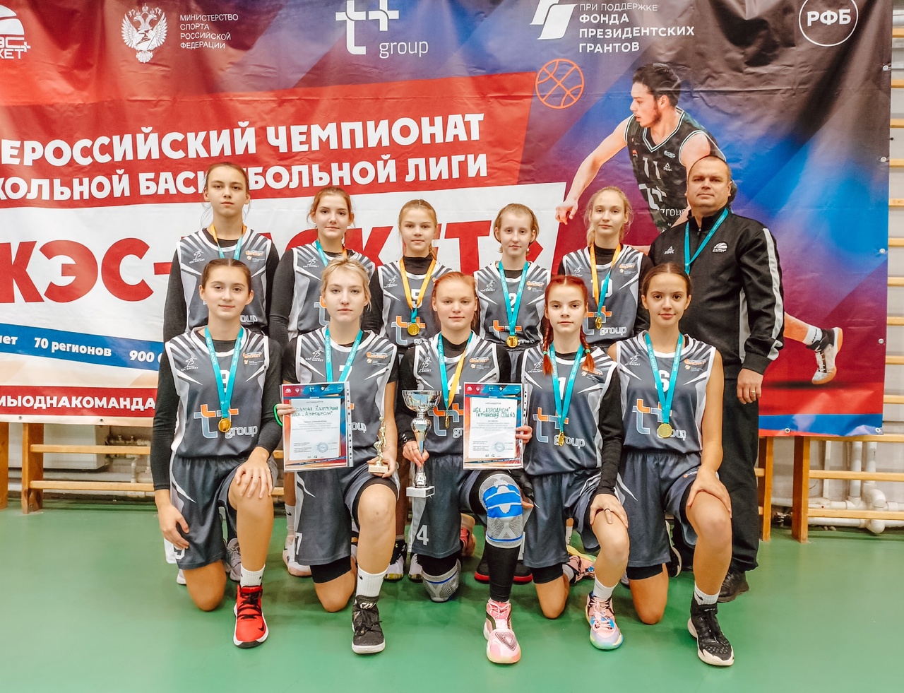 Баскетбол девочки Гатчина Арена.